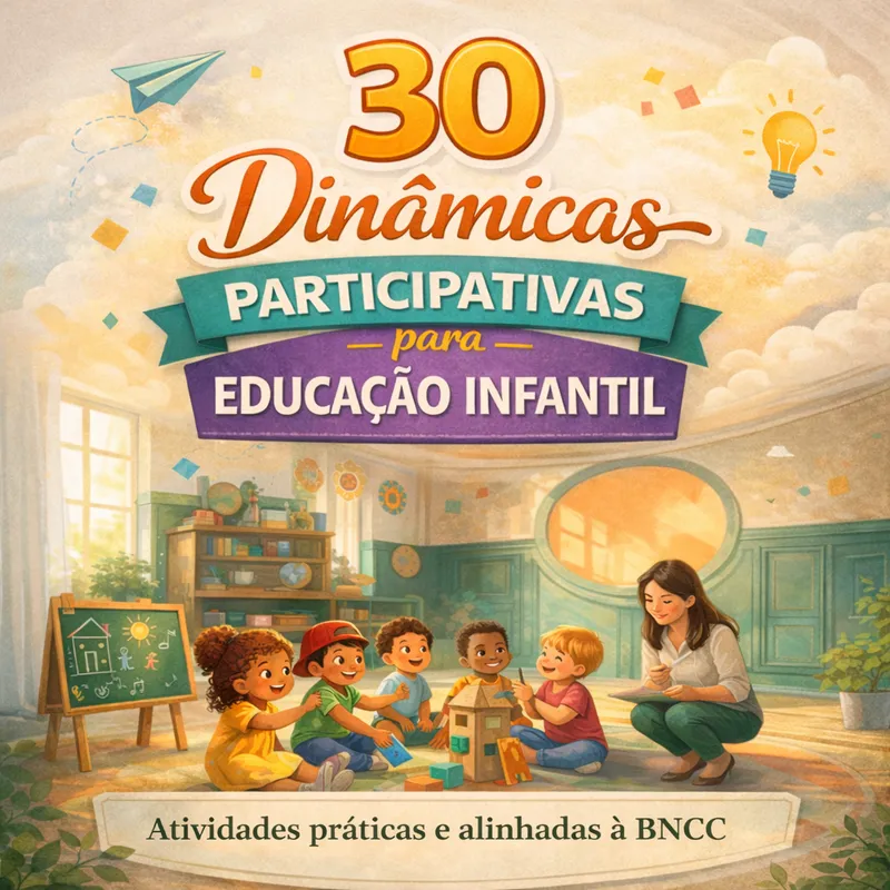 Capa do eBook 30 Dinâmicas Participativas